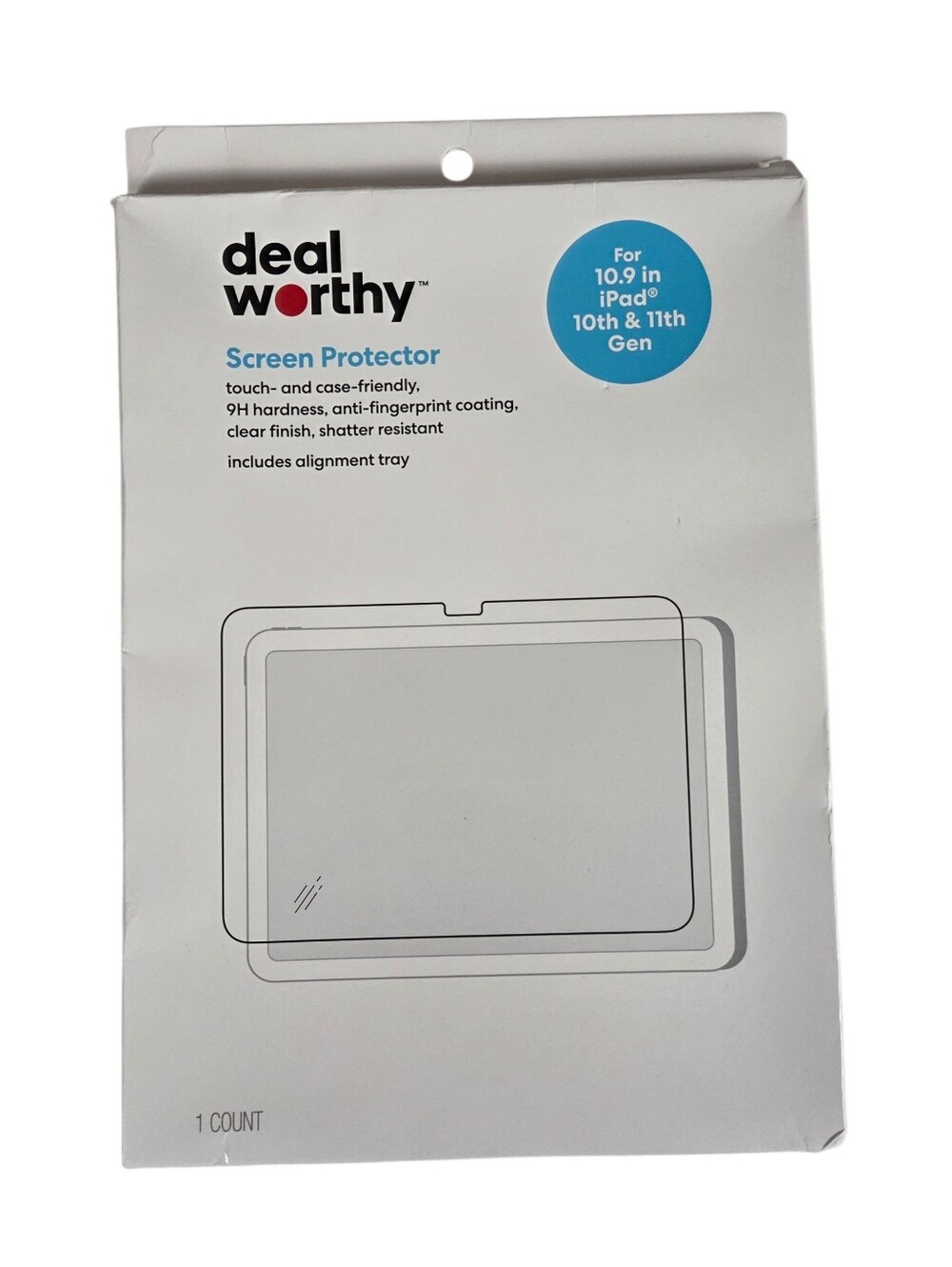🔥4/$20 Deal Worthy iPad Screen Protector NEW Clear For 10.9 Inch iPad 10th/11th